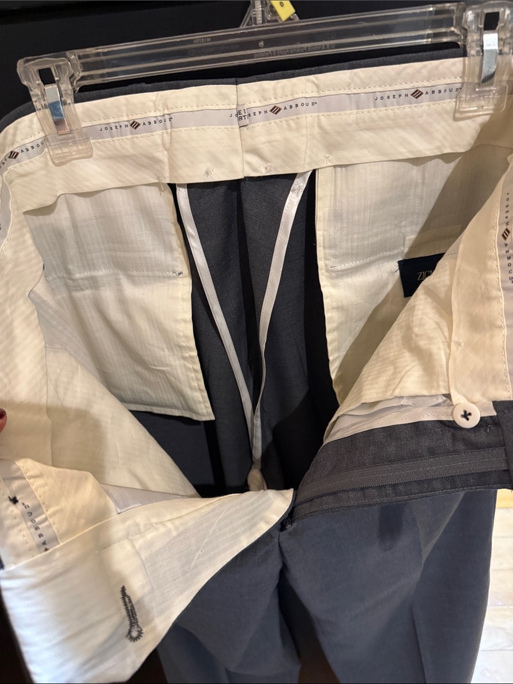 Joseph Abboud Gray Two-Piece Suit - Picture 9 of 10